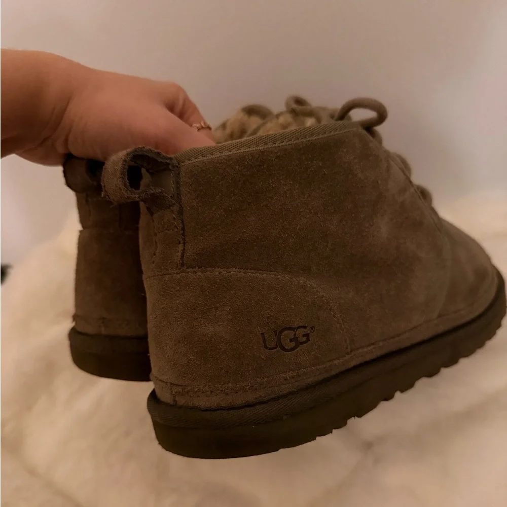UGG Men's Brown Suede Chukka Boots